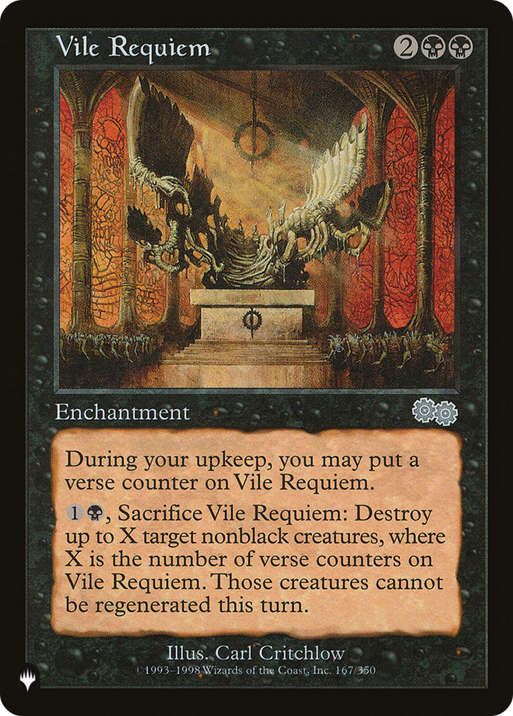 Vile Requiem (USG) [The List Reprints] | Impulse Games and Hobbies