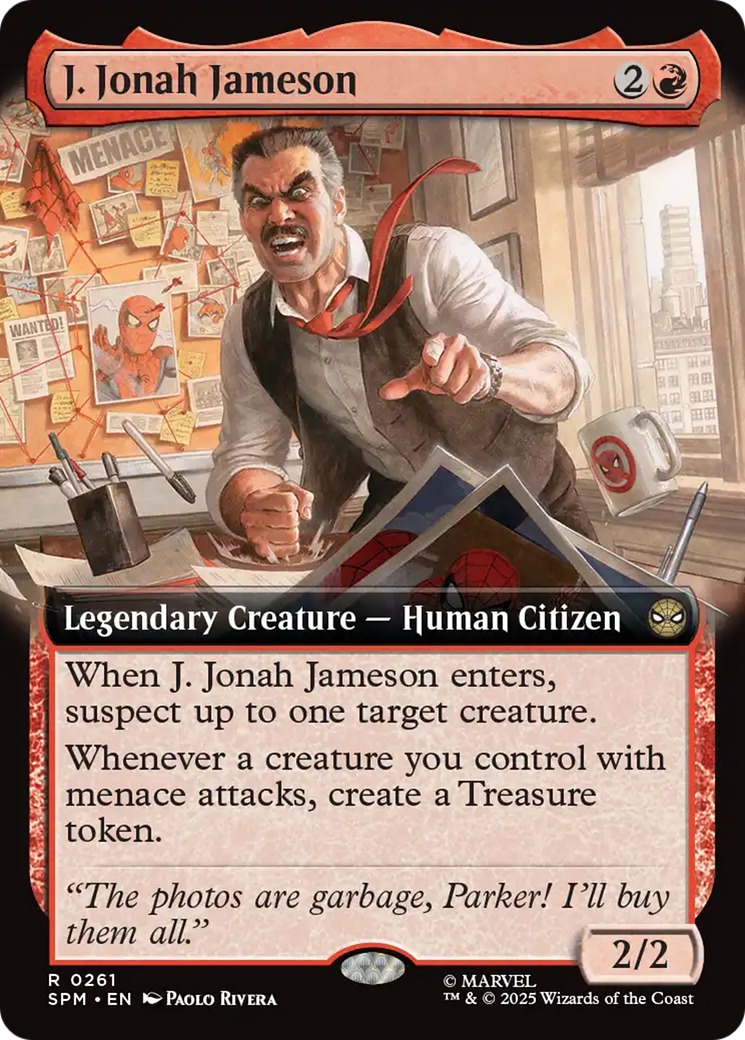 J. Jonah Jameson (Extended Art) [Marvel's Spider-Man] | Impulse Games and Hobbies