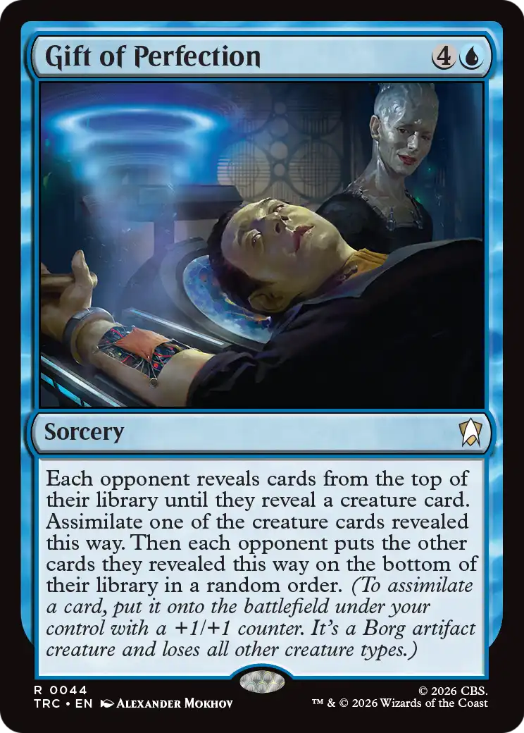 Gift of Perfection (Surge Foil) [Star Trek Commander] | Impulse Games and Hobbies