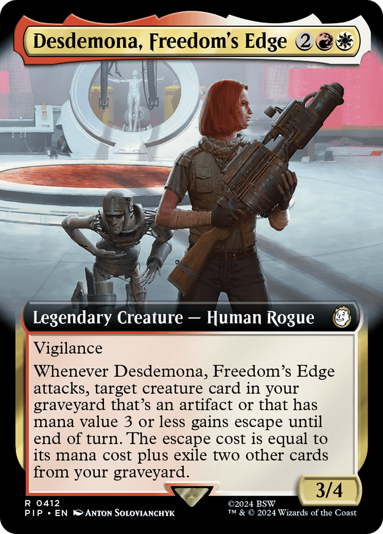 Desdemona, Freedom's Edge (Extended Art) [Fallout] | Impulse Games and Hobbies