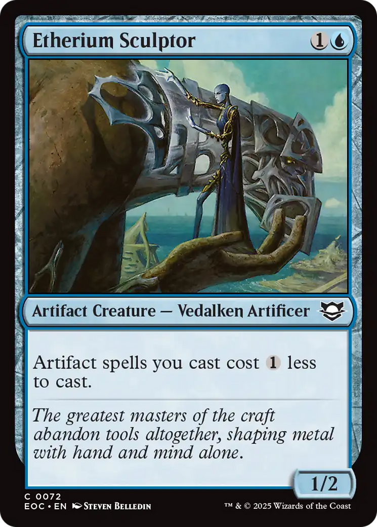 Etherium Sculptor [Edge of Eternities Commander] | Impulse Games and Hobbies