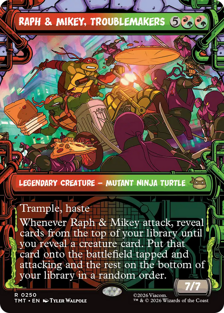 Raph & Mikey, Troublemakers (Showcase) [Teenage Mutant Ninja Turtles] | Impulse Games and Hobbies