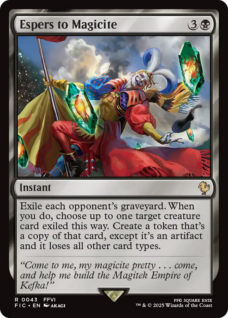 Espers to Magicite [FINAL FANTASY Commander] | Impulse Games and Hobbies