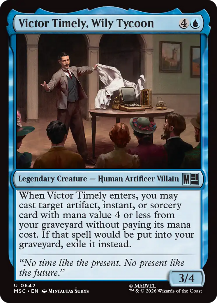 Victor Timely, Wily Tycoon [Marvel Super Heroes Commander] | Impulse Games and Hobbies