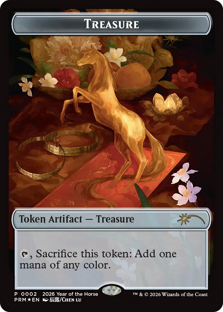 Treasure Token (Year of the Horse 2026) [Standard Showdown Promos Tokens] | Impulse Games and Hobbies