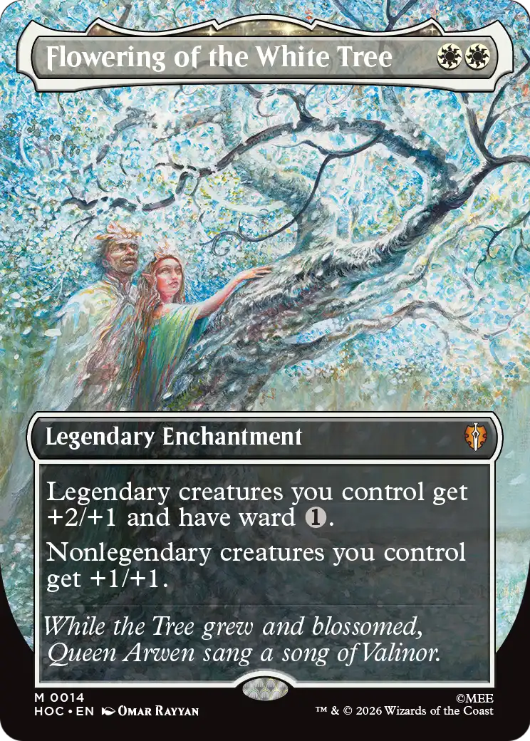 Flowering of the White Tree (Borderless) [The Hobbit: Eternal-Legal] | Impulse Games and Hobbies
