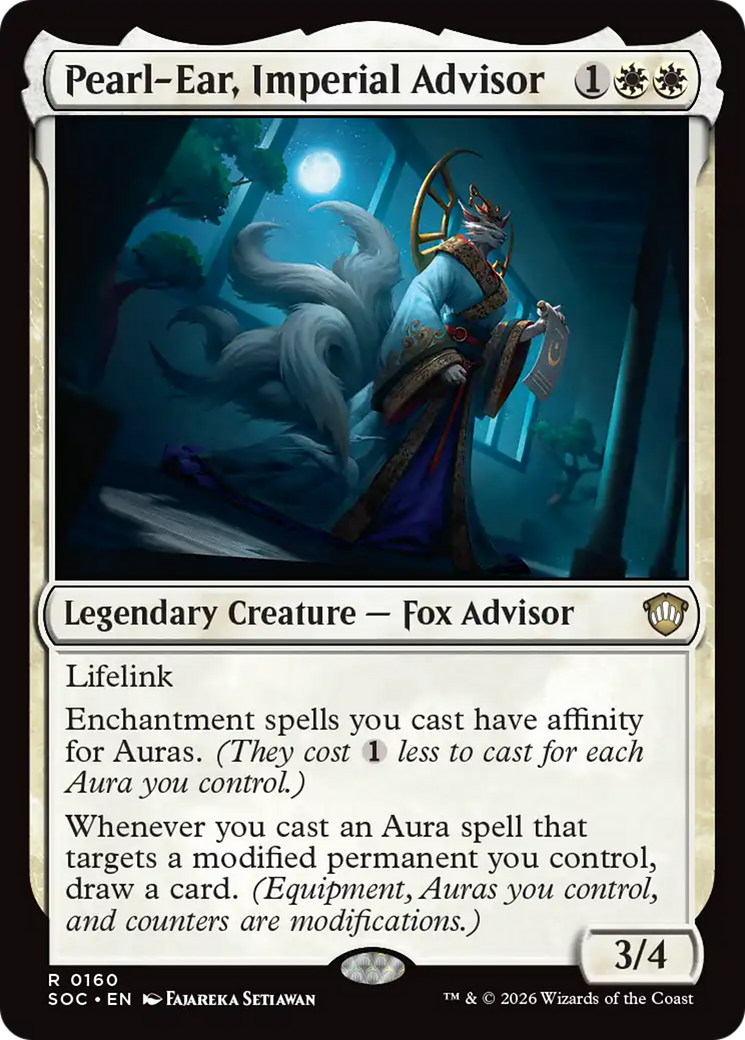 Pearl-Ear, Imperial Advisor [Secrets of Strixhaven Commander] | Impulse Games and Hobbies
