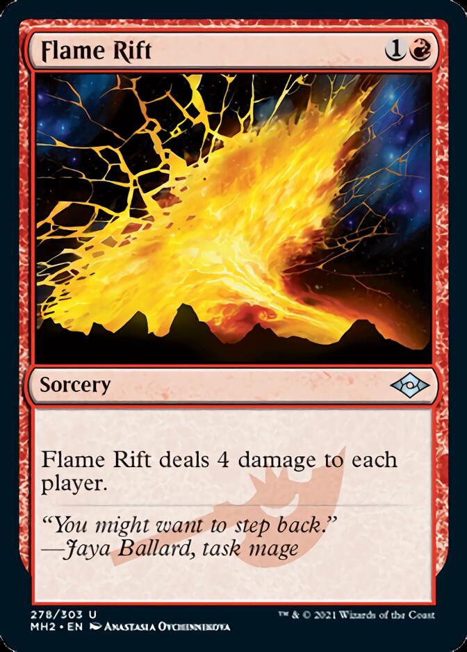 Flame Rift (Foil Etched) [Modern Horizons 2] | Impulse Games and Hobbies