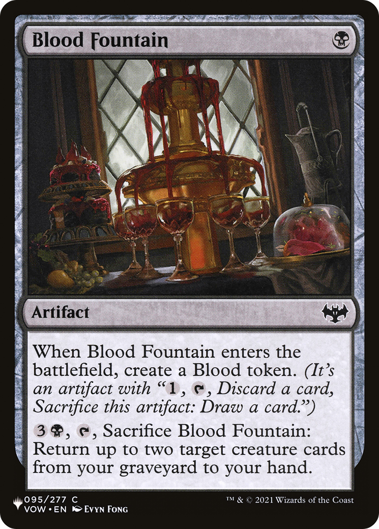 Blood Fountain [The List Reprints] | Impulse Games and Hobbies