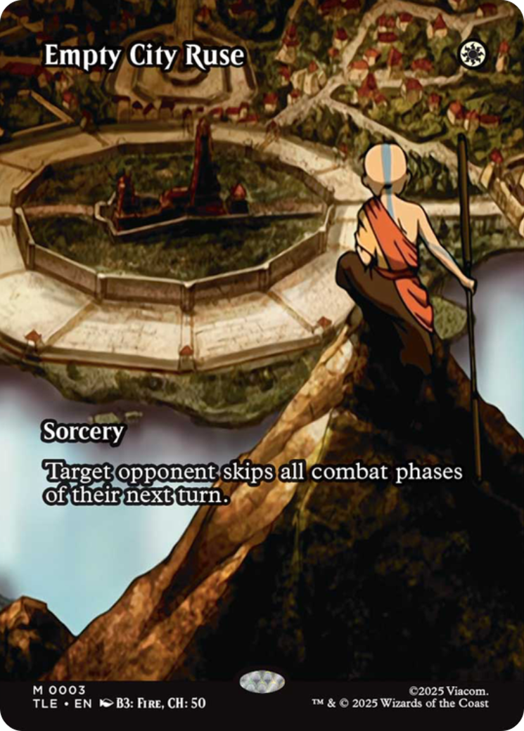 Empty City Ruse (Borderless) [Avatar: The Last Airbender: Eternal-Legal] | Impulse Games and Hobbies