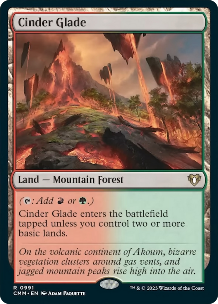 Cinder Glade [Commander Masters] | Impulse Games and Hobbies