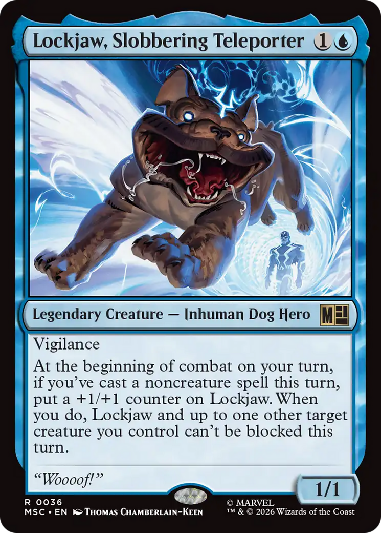 Lockjaw, Slobbering Teleporter (Surge Foil) [Marvel Super Heroes Commander] | Impulse Games and Hobbies