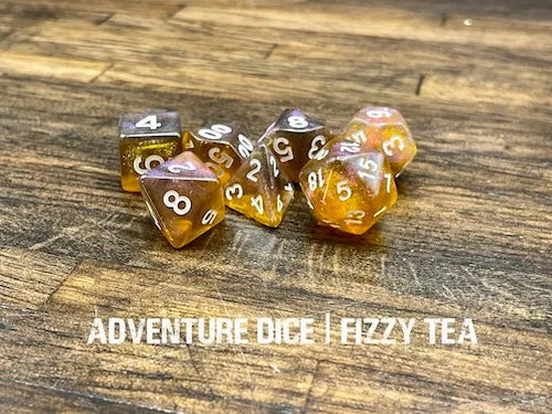 Adventure Dice - Fizzy Tea dice set | Impulse Games and Hobbies