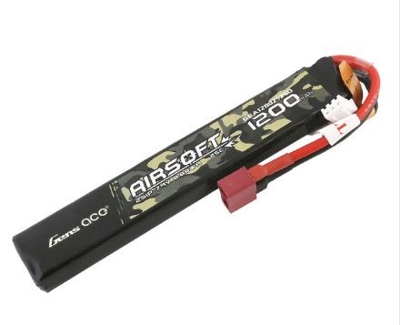 Gens Ace Airsoft 1200mAh 2S 7.4V 25C Deans Plug | Impulse Games and Hobbies