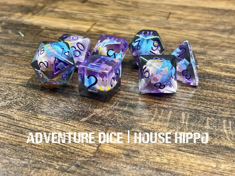 Adventure Dice - House Hippo dice set | Impulse Games and Hobbies