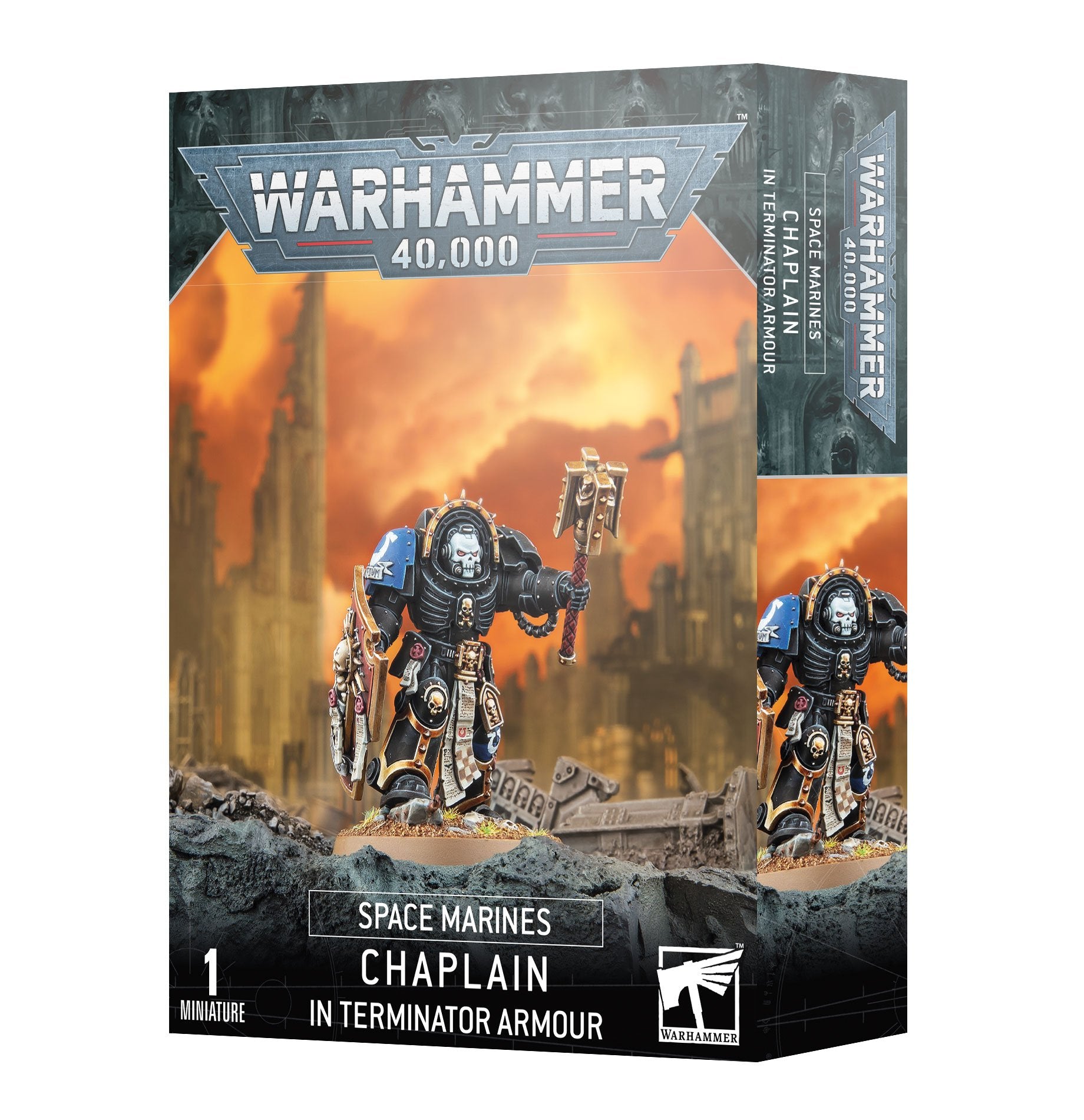 WH40K SPACE MARINES: CHAPLAIN IN TERMINATOR ARMOUR | Impulse Games and Hobbies