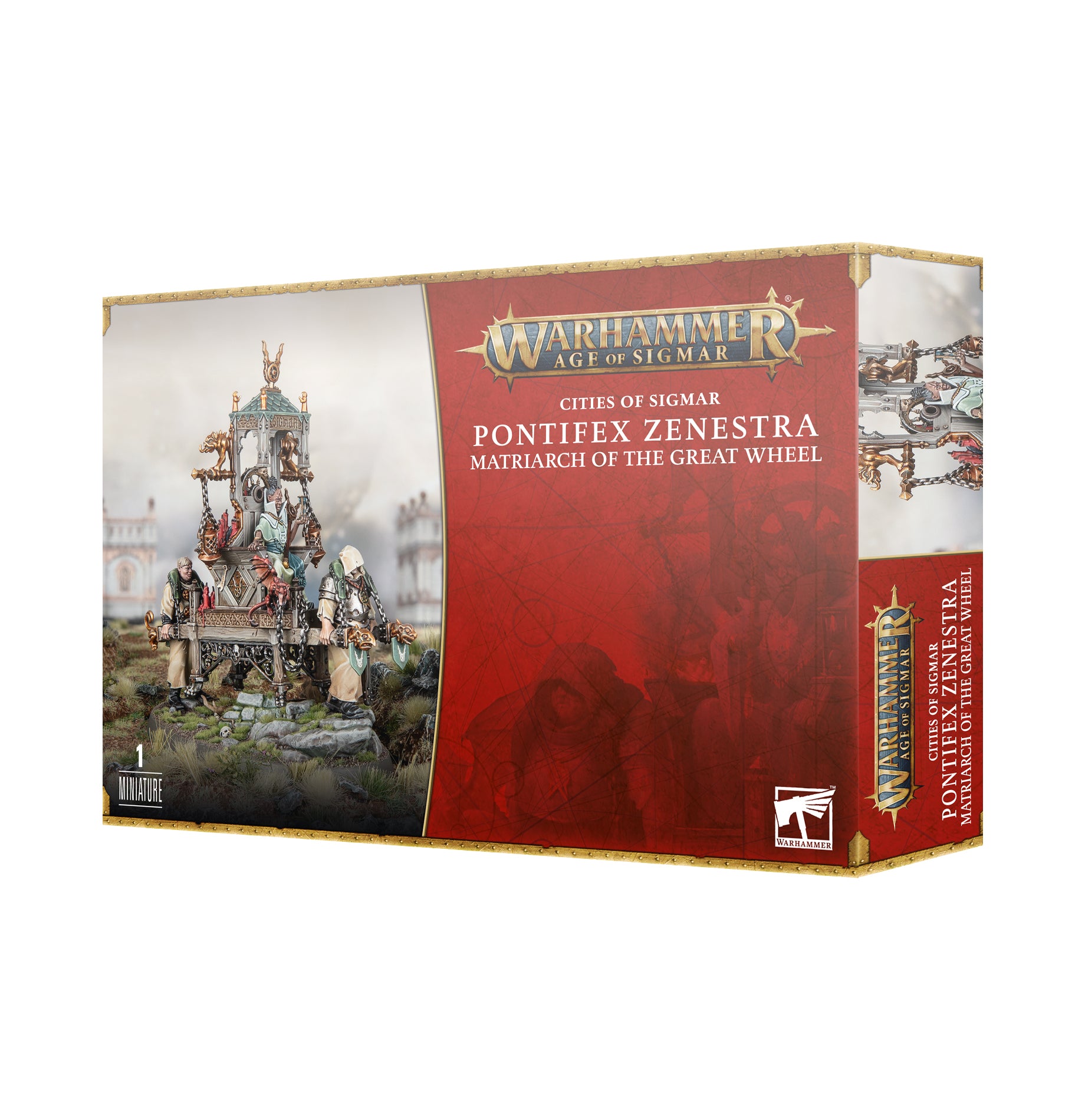 WHAOS CITIES OF SIGMAR  PONTIFAX ZENESTRA MATRIARCH OF THE GREAT WHEEL | Impulse Games and Hobbies