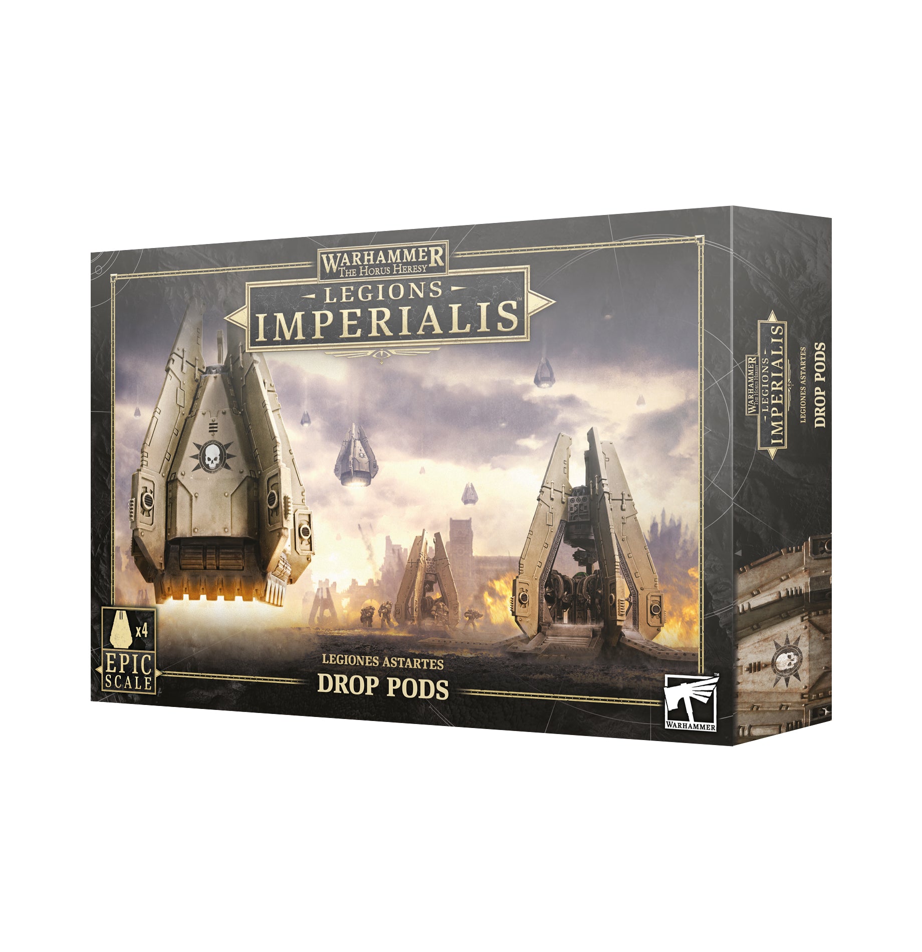 Warhammer LEGIONS IMPERIALIS: LEGION DROP PODS | Impulse Games and Hobbies