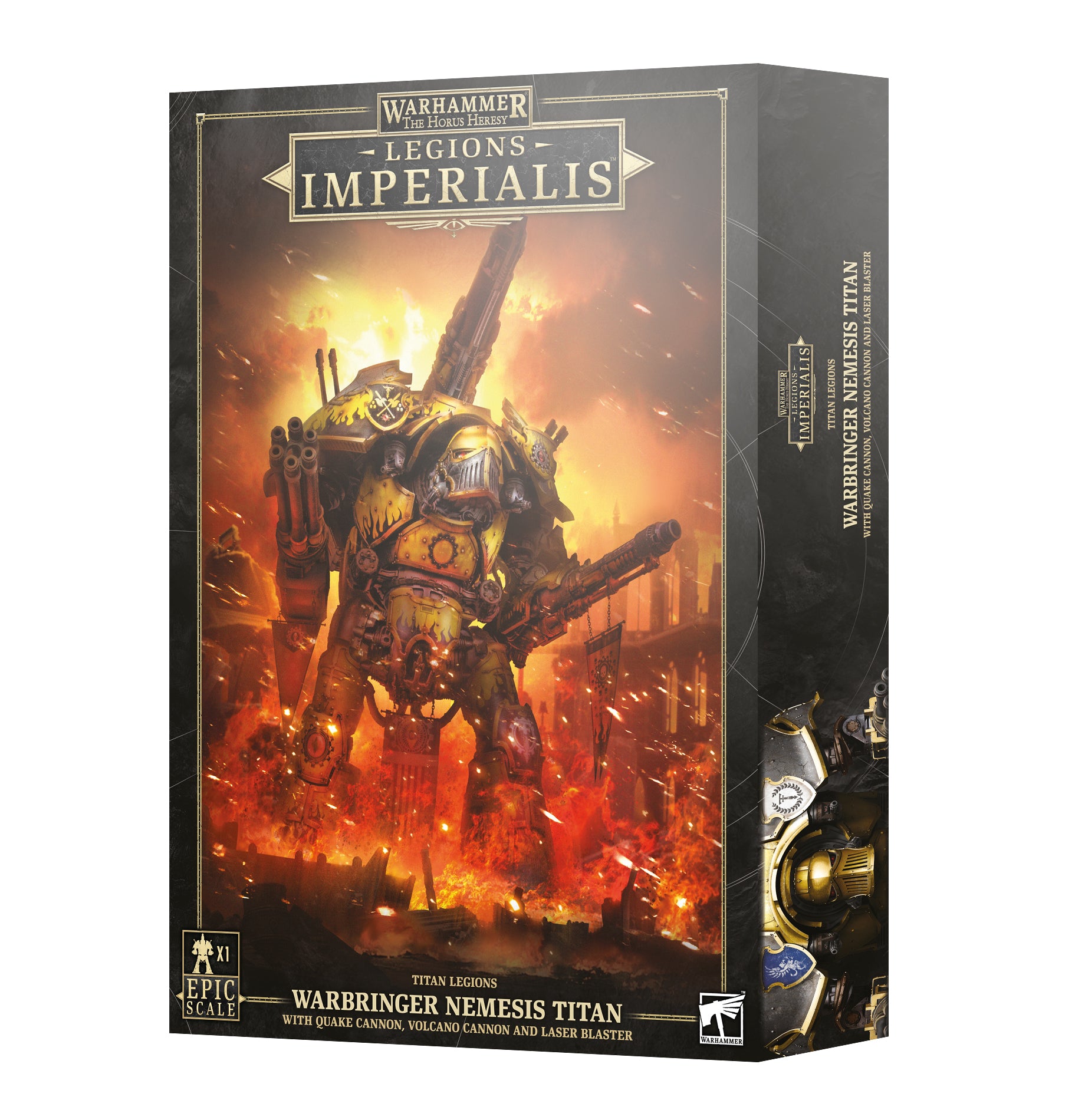 Warhammer LEGIONS IMPERIALIS: WARBRINGER NEMESIS TITAN W/QUAKE CANNON | Impulse Games and Hobbies