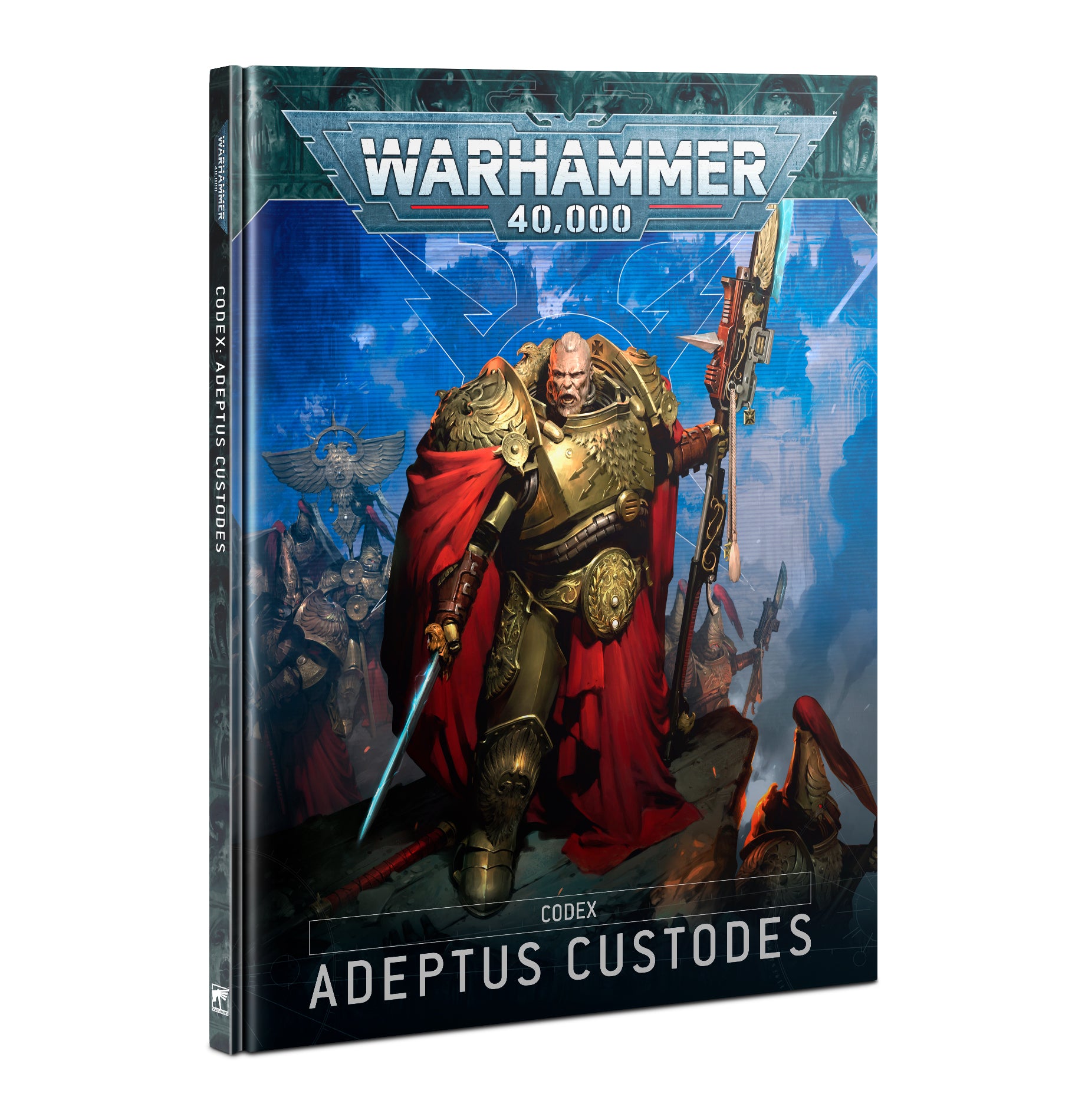 WH40K CODEX: Adeptus Custodes (HB) 10th Edition | Impulse Games and Hobbies