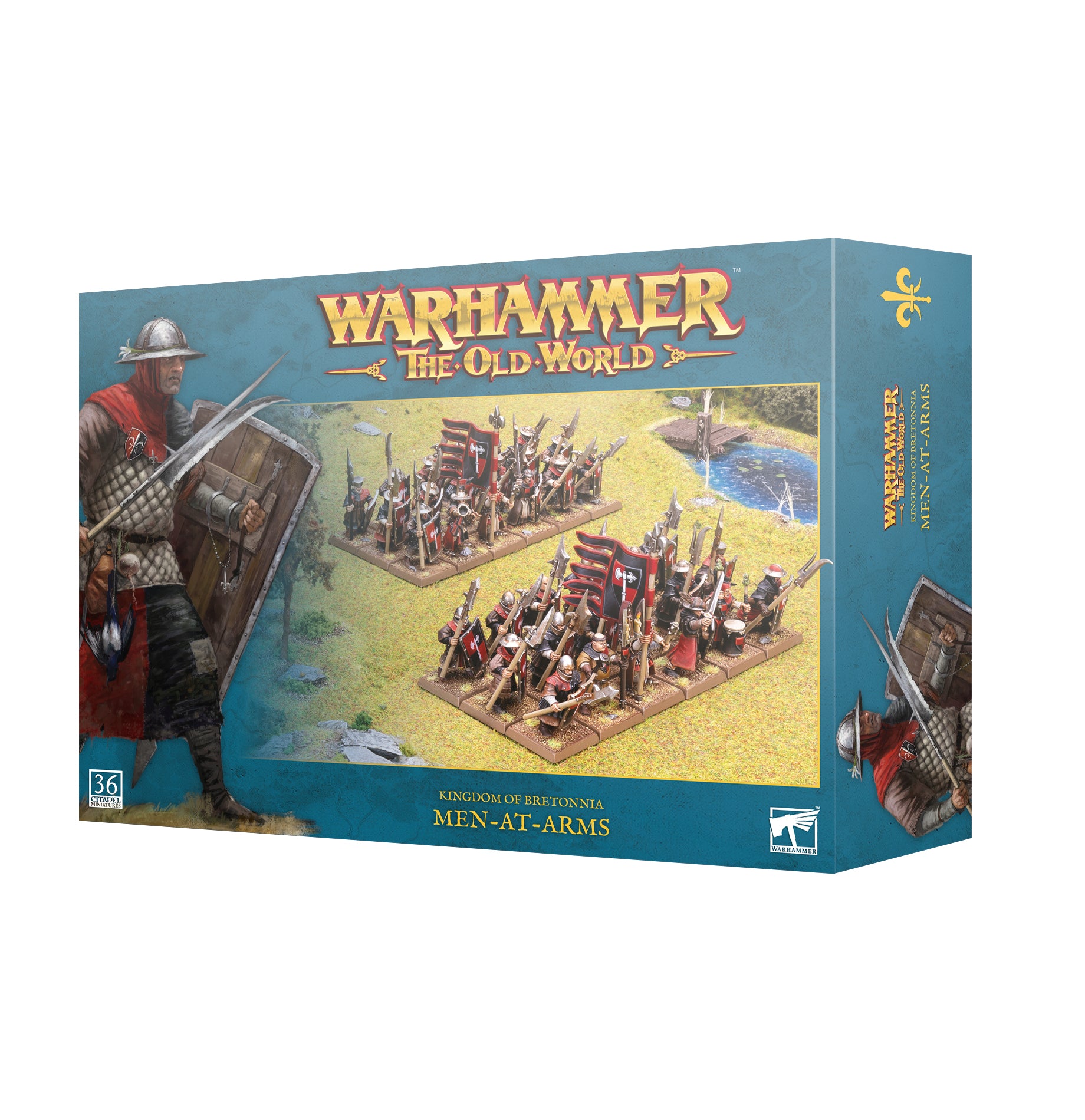 OLD WORLD: KINGDOM OF BRETONNIA: MEN-AT-ARMS | Impulse Games and Hobbies