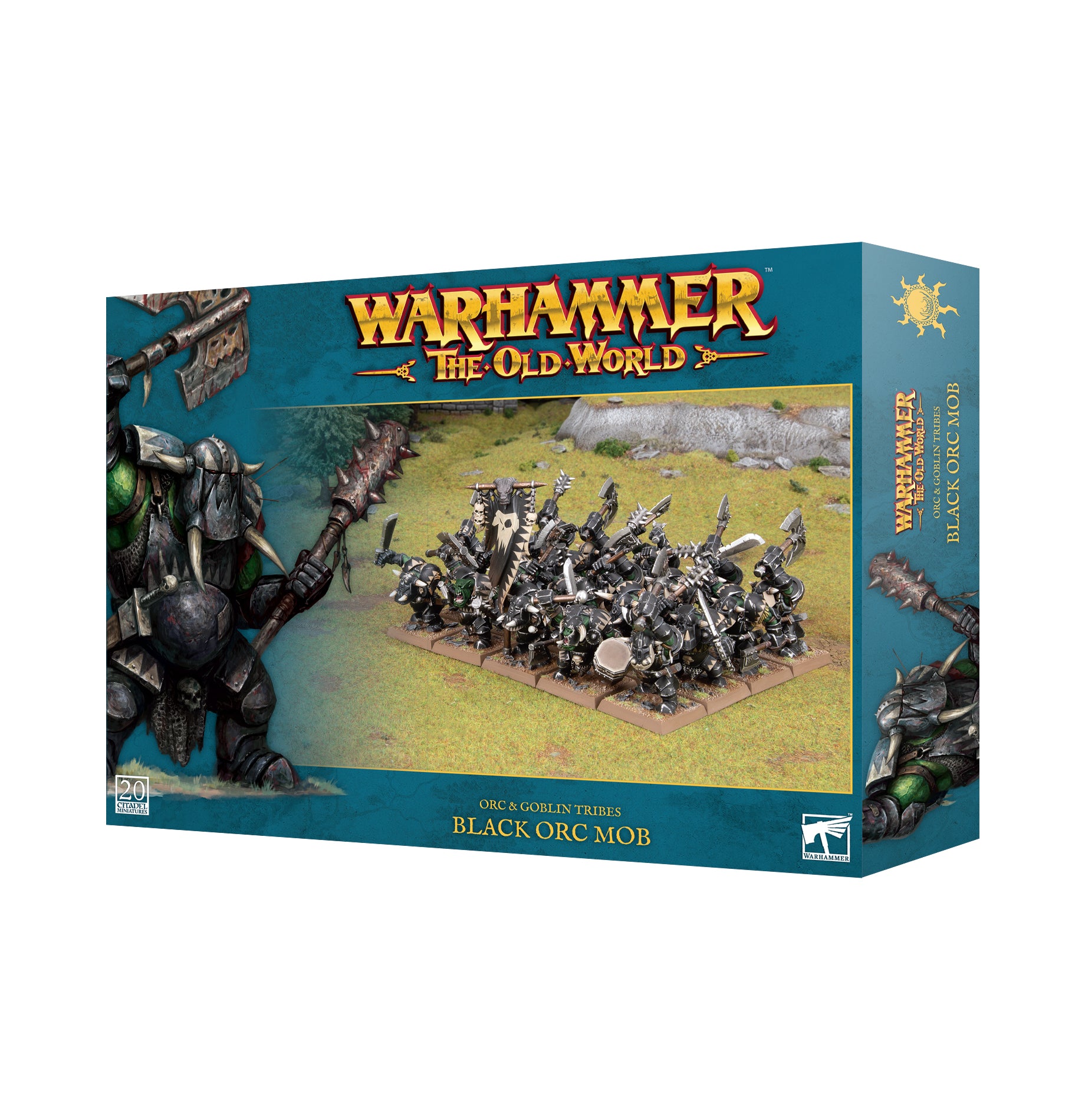 OLD WORLD: ORC & GOBLIN TRIBES: BLACK ORC MOB | Impulse Games and Hobbies