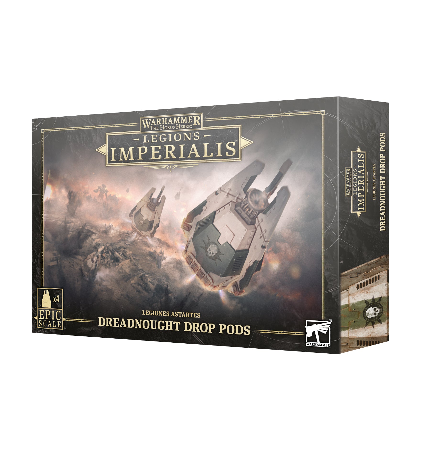 Warhammer LEGIONS IMPERIALIS: LEGION DREADNOUGHT DROP PODS | Impulse Games and Hobbies