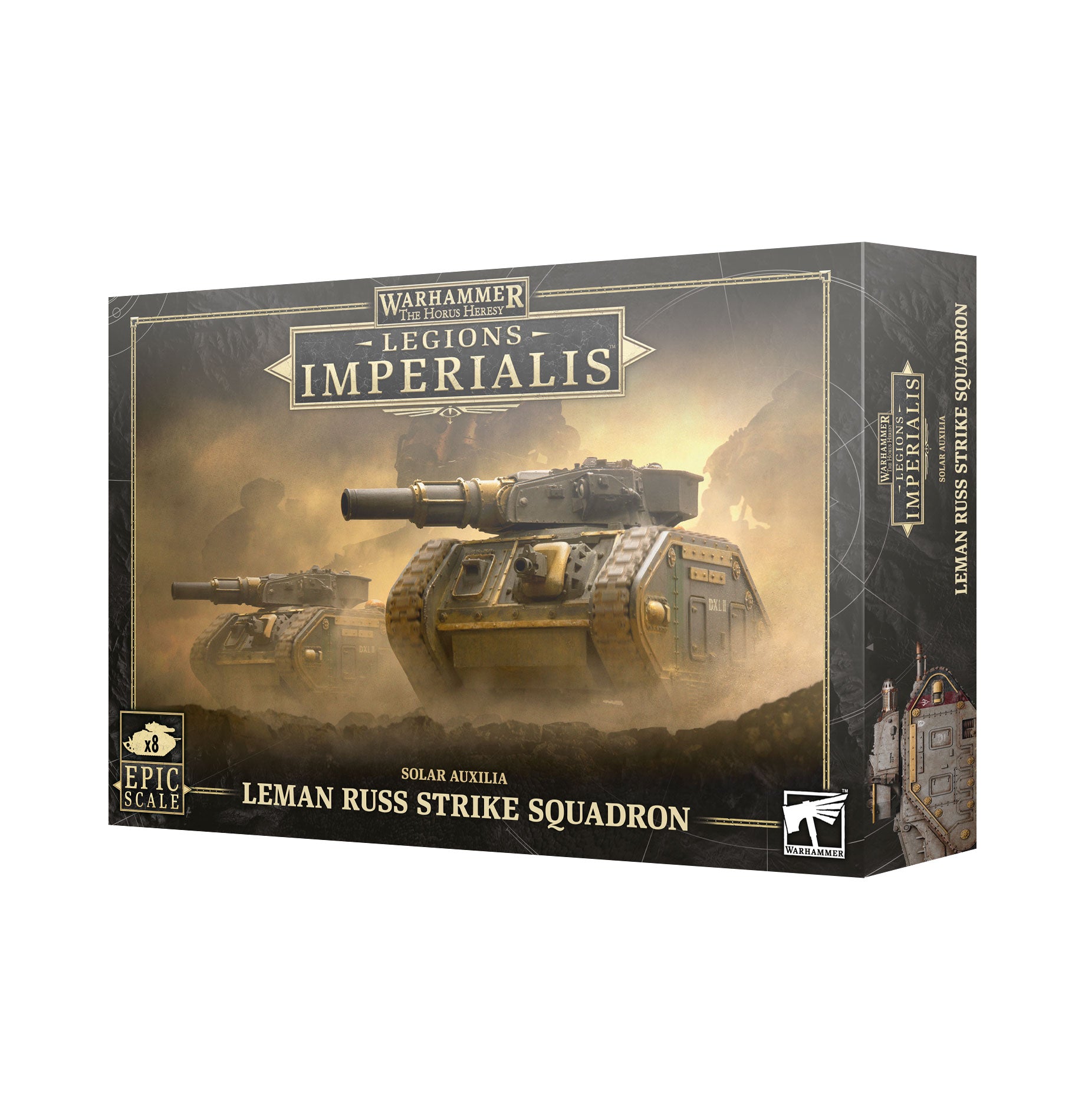 Warhammer LEGIONS IMPERIALIS: LEMAN RUSS STRIKE SQUADRON | Impulse Games and Hobbies