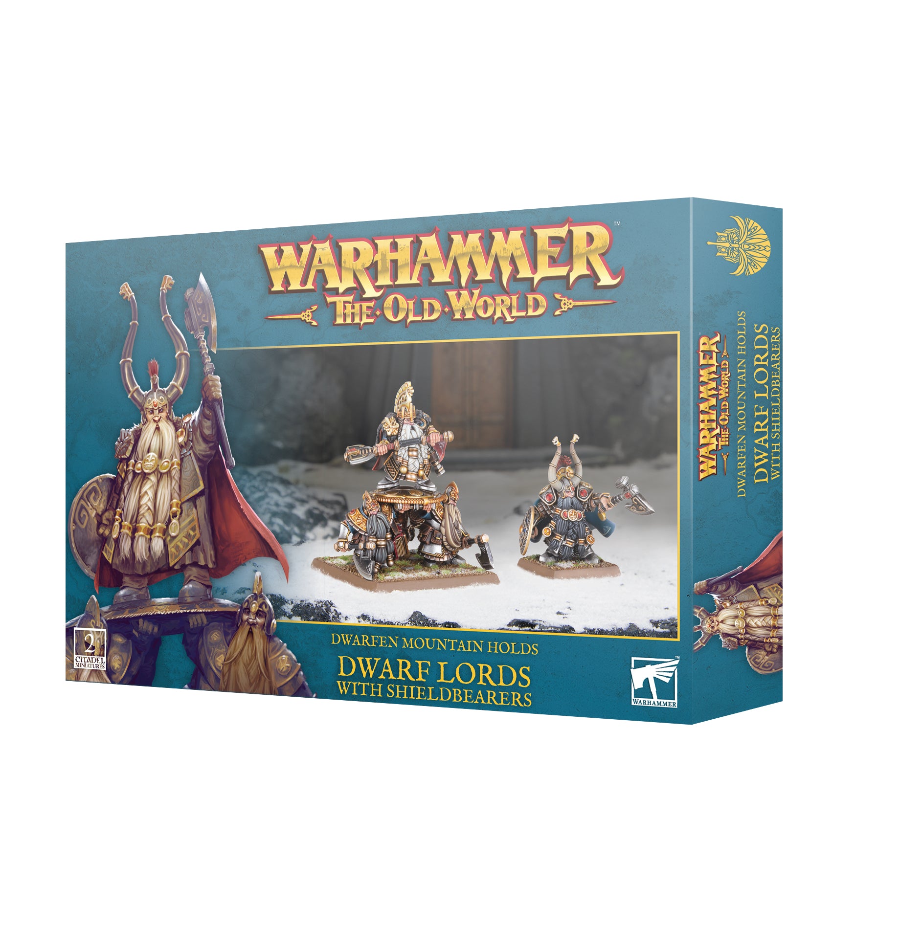 OLD WORLD: DWARFEN MOUNTAIN HOLDS: DWARF LORDS W/ SHIELDBEARERS | Impulse Games and Hobbies