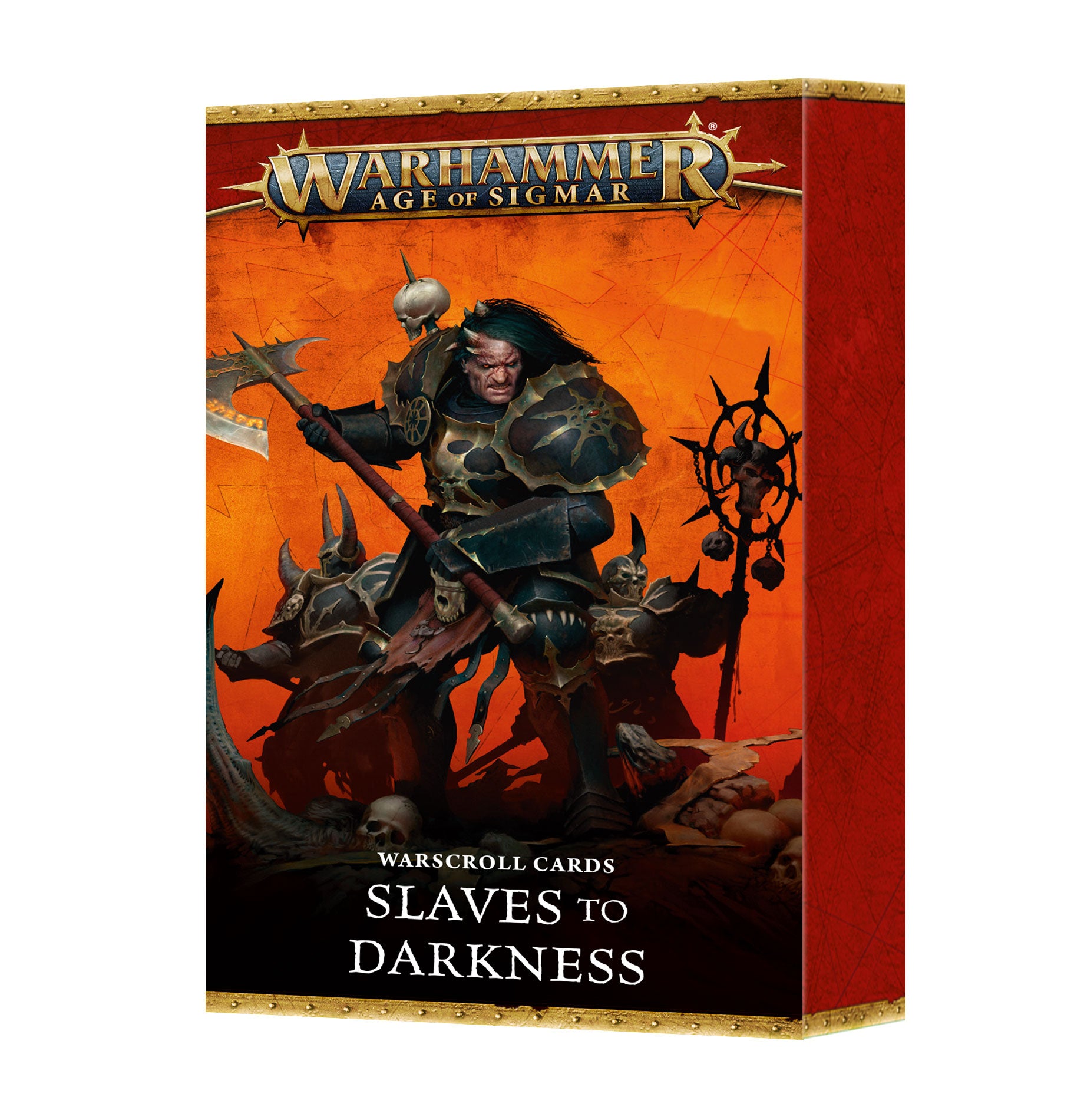 WHAOS SLAVES TO DARKNESS WARSCROLL CARDS 4th Edition | Impulse Games and Hobbies