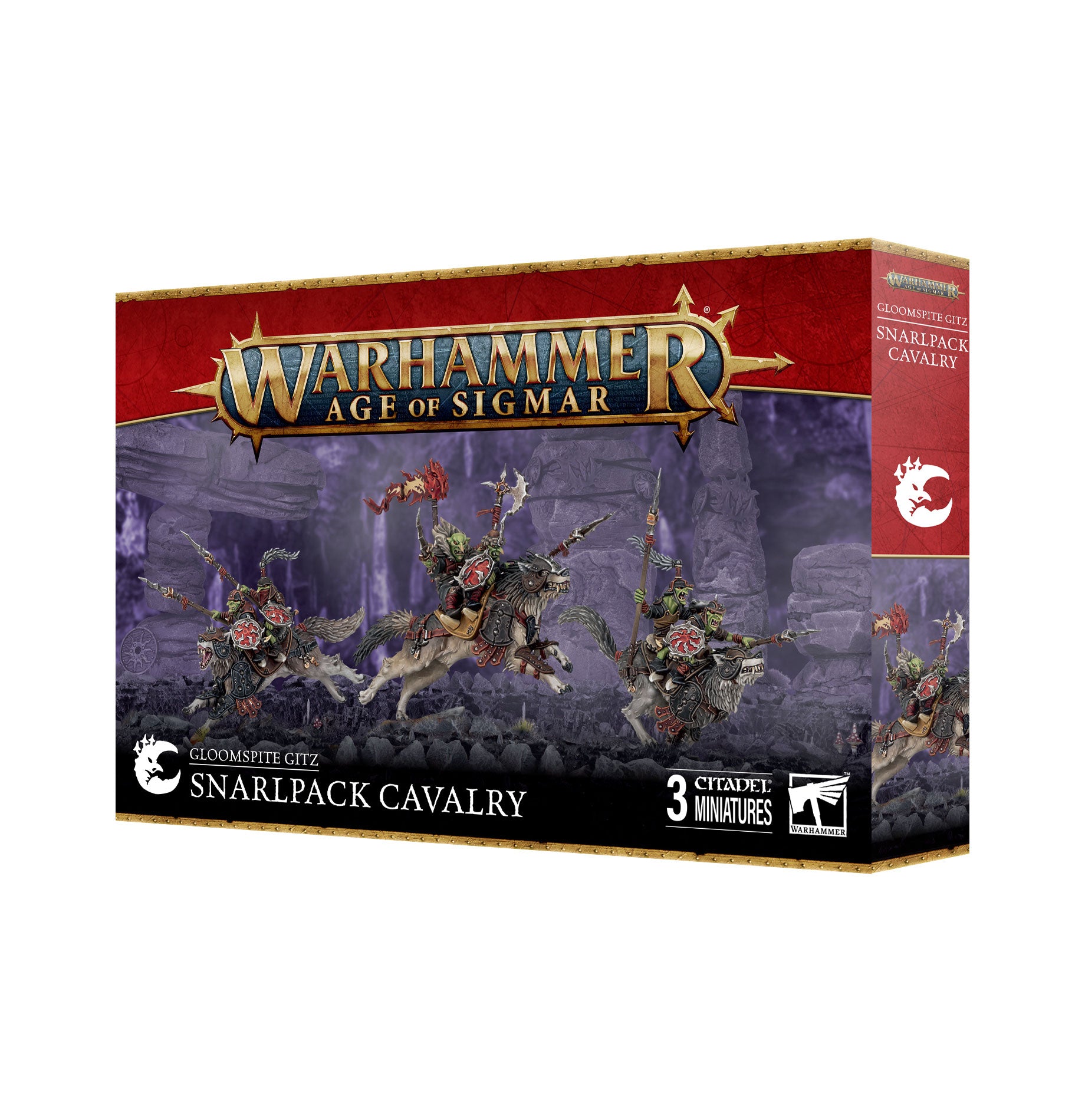 WHAOS GLOOMSPITE GITZ: SNARLPACK CAVALRY | Impulse Games and Hobbies