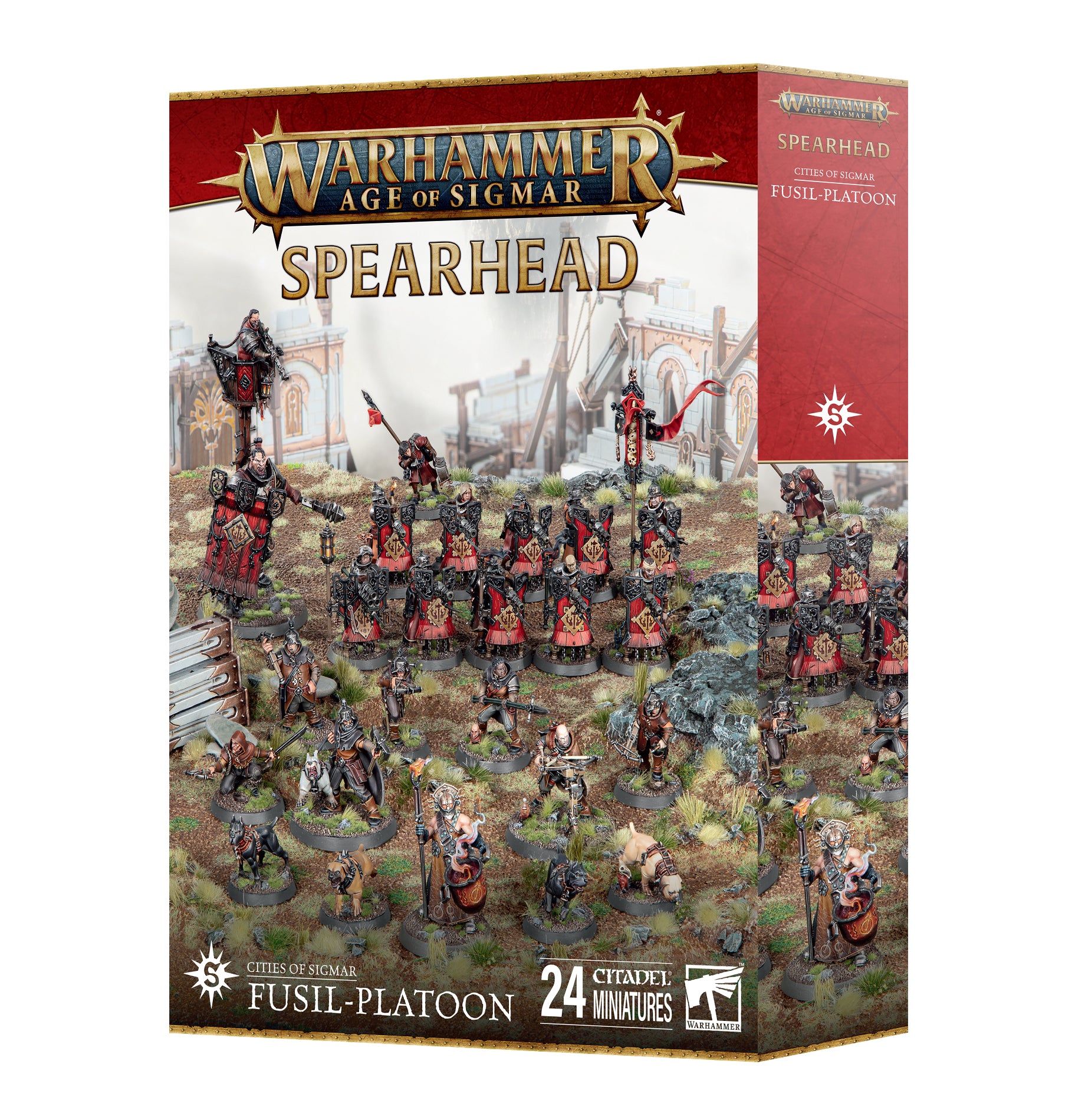 WHAOS SPEARHEAD: CITIES OF SIGMAR: FUSIL-PLATOON | Impulse Games and Hobbies