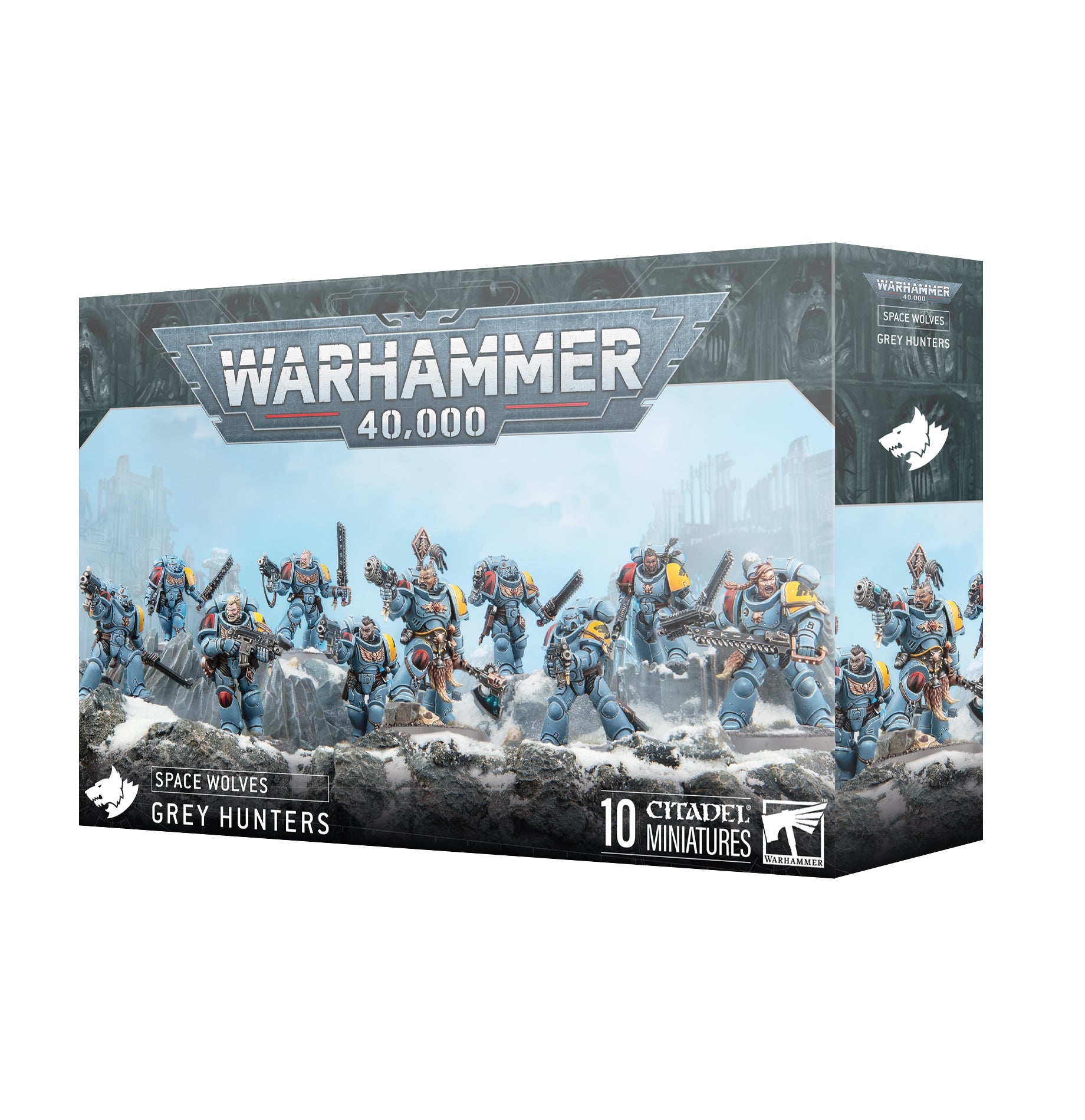 WH40K SPACE WOLVES: GREY HUNTERS | Impulse Games and Hobbies