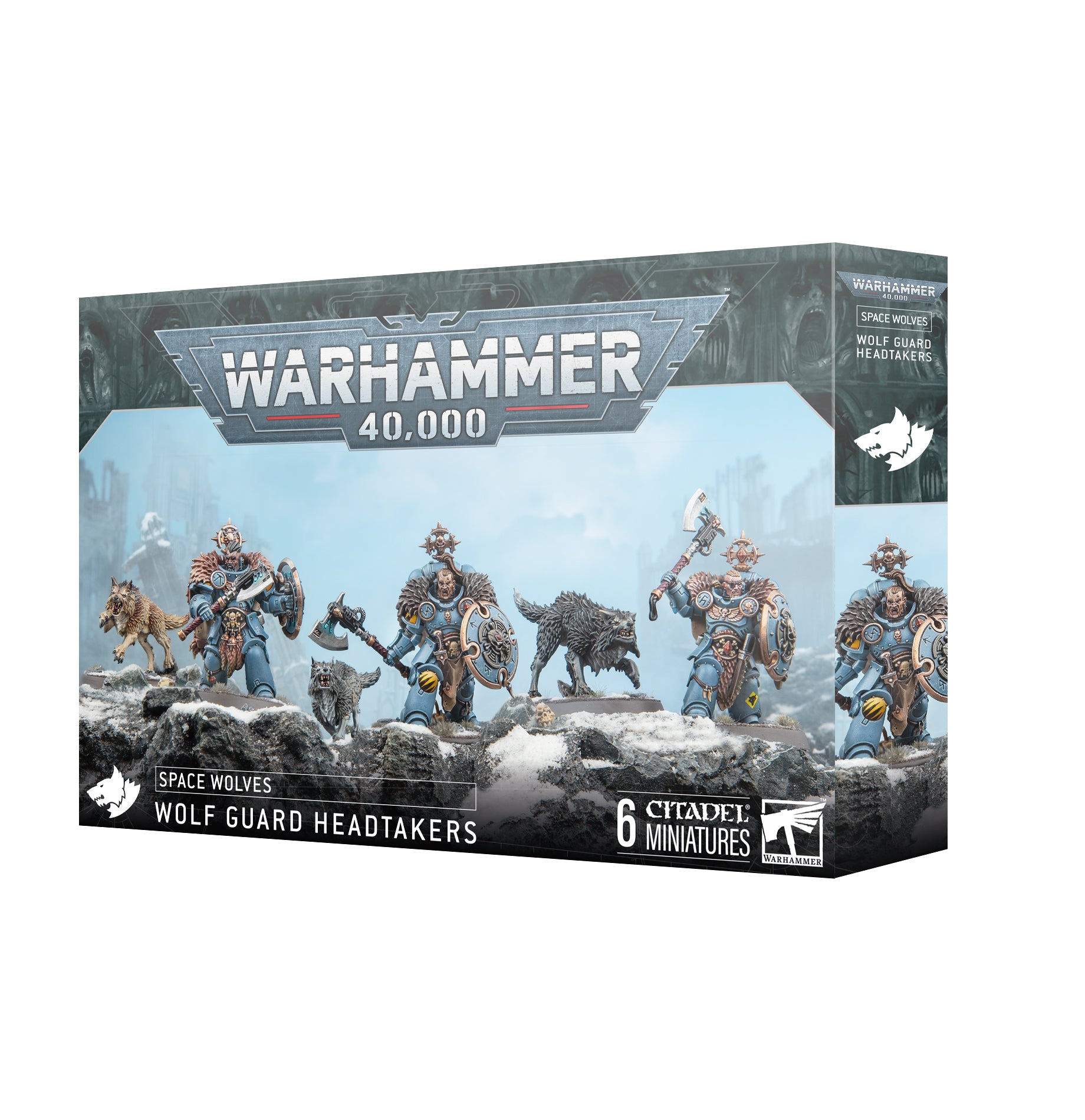 WH40K SPACE WOLVES: WOLF GUARD HEADTAKERS | Impulse Games and Hobbies