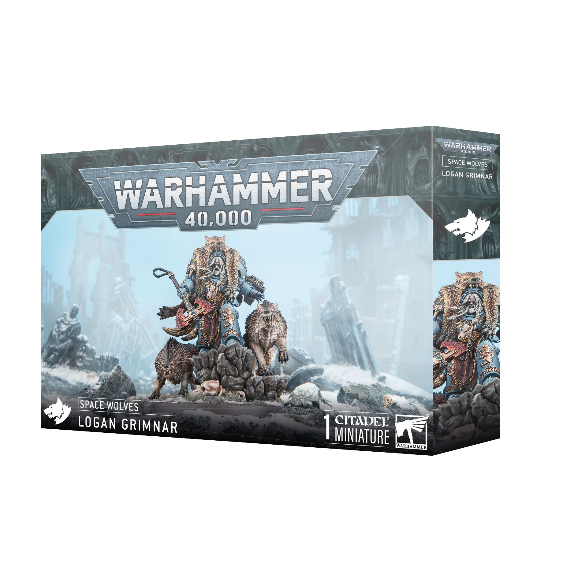 WH40K SPACE WOLVES: LOGAN GRIMNAR | Impulse Games and Hobbies