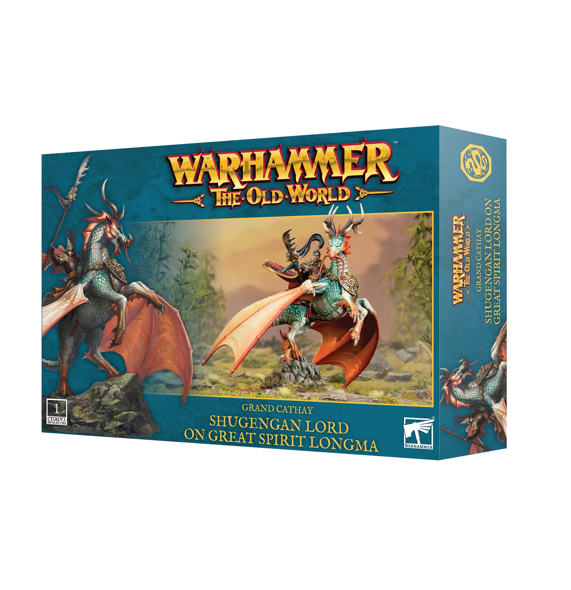 OLD WORLD: CATHAY: SHUGENGAN LORD ON GREAT SPIRIT LONGMA | Impulse Games and Hobbies