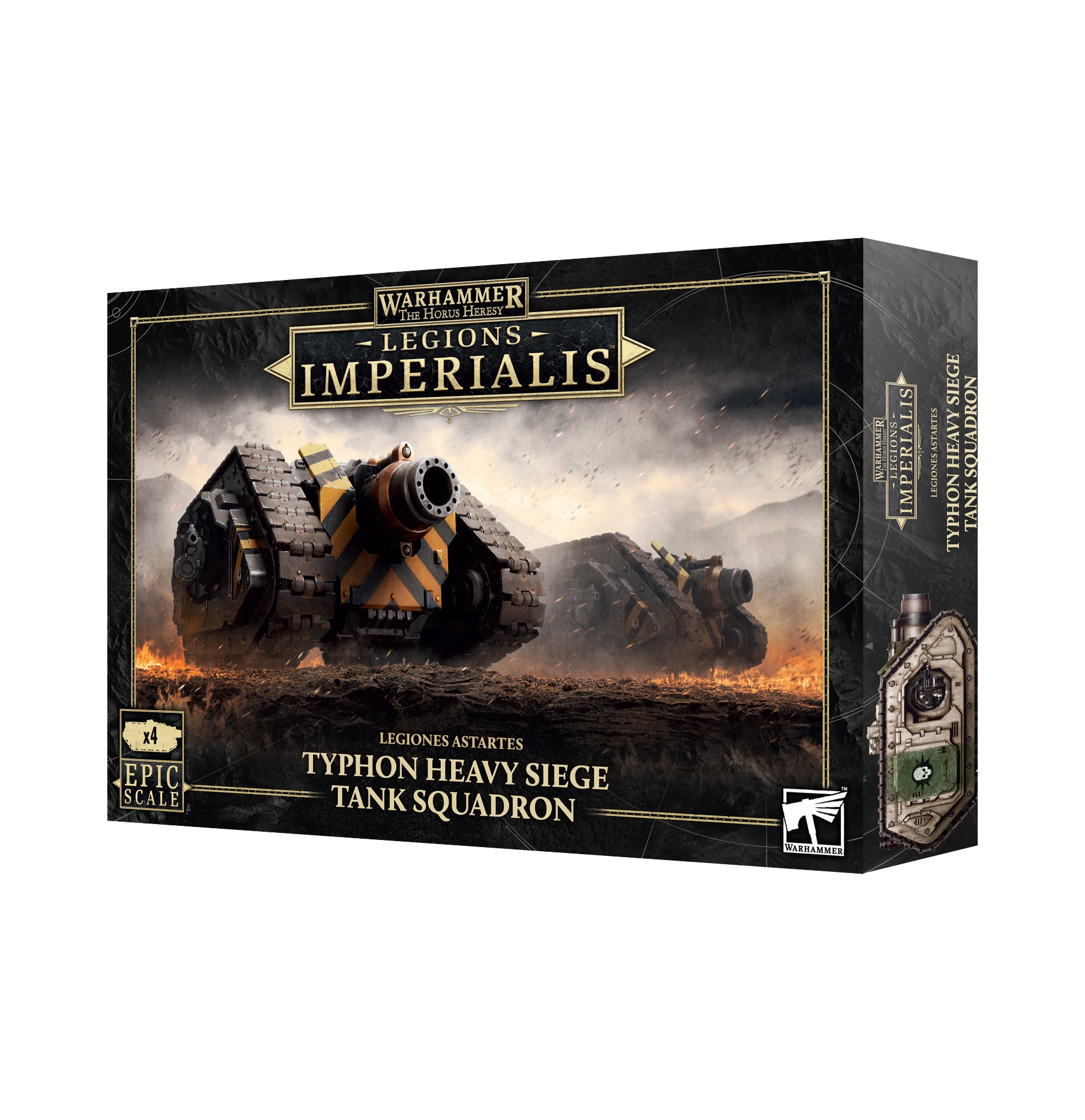 Warhammer LEGIONS IMPERIALIS:  Typhon Heavy Siege Tank Squadron | Impulse Games and Hobbies