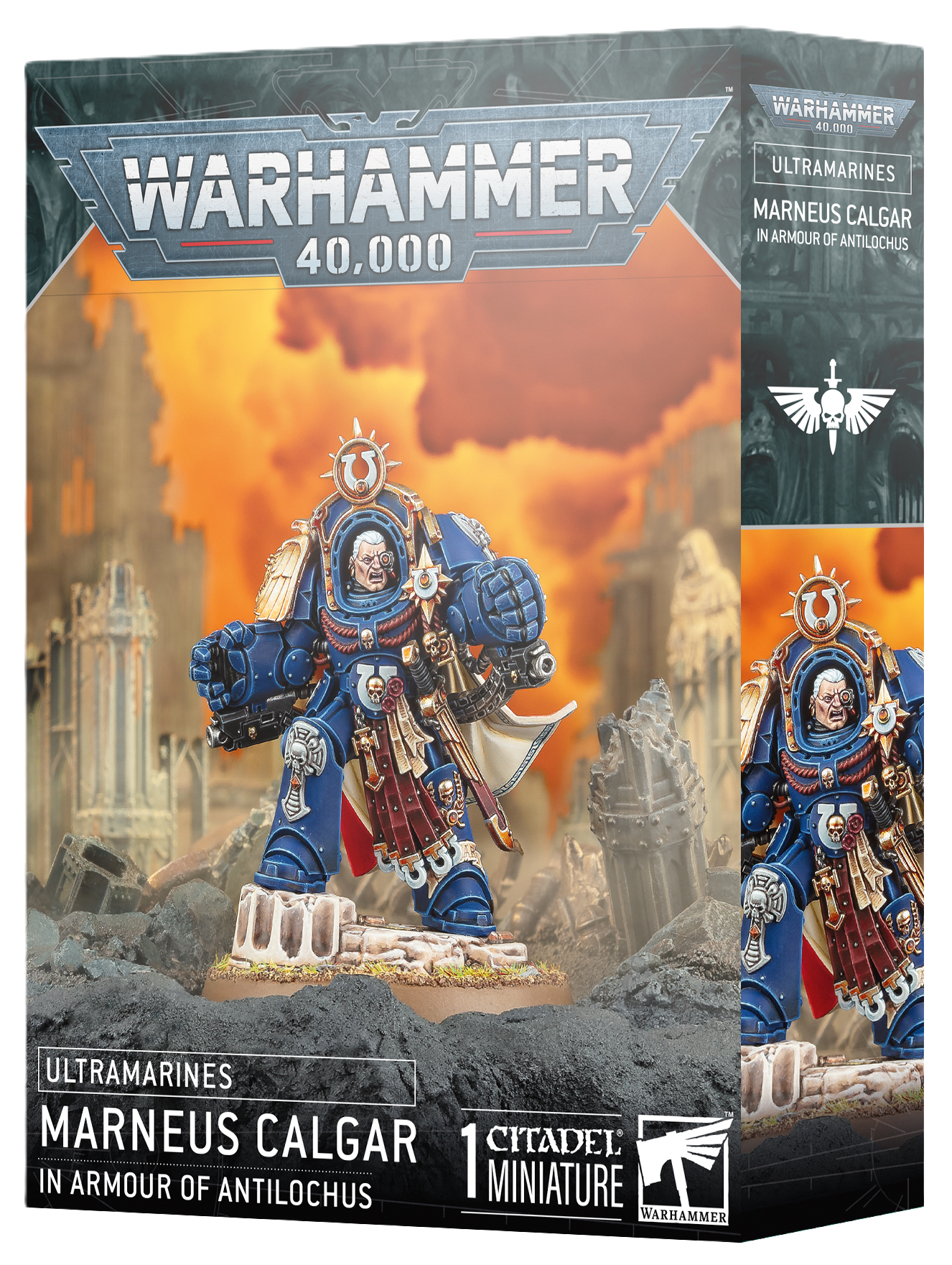 WH40K ULTRAMARINES: MARNEUS CALGAR IN ARMOUR OF ANTILOCHUS | Impulse Games and Hobbies