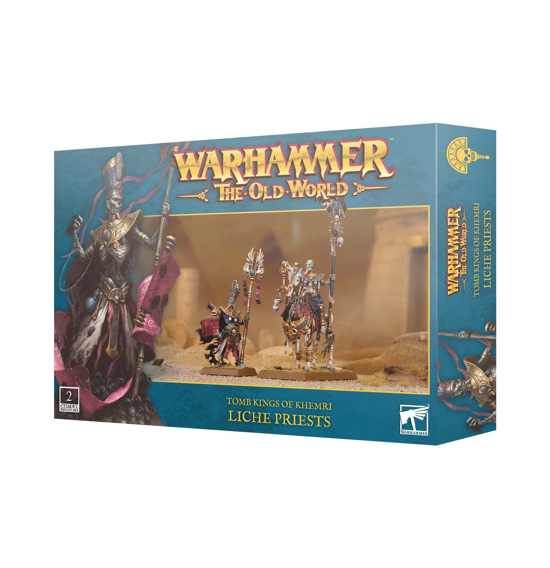 OLD WORLD: TOMB KINGS OF KHEMRI: LICHE PRIESTS | Impulse Games and Hobbies