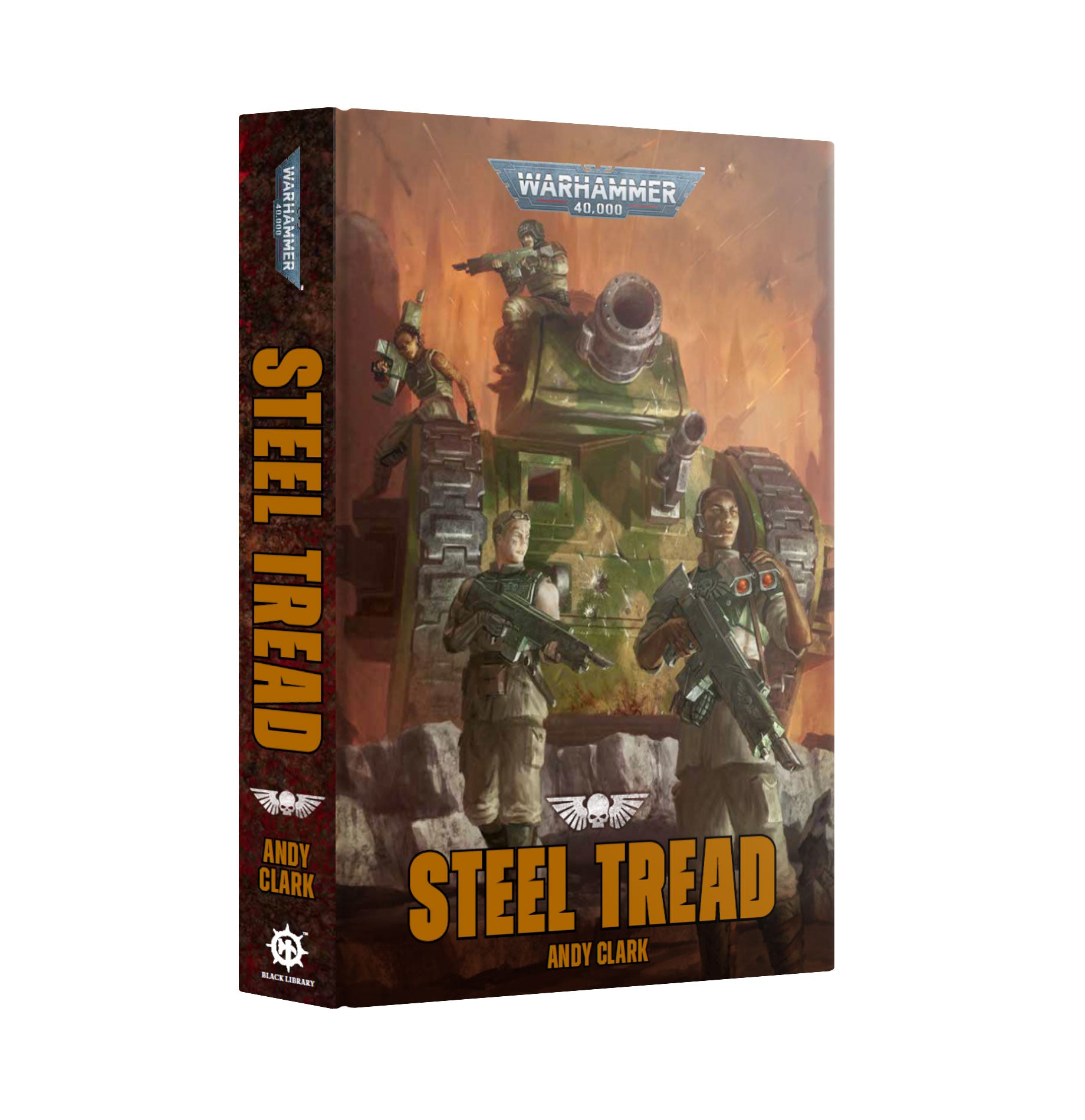 Black Library Steel Tread (HB) | Impulse Games and Hobbies