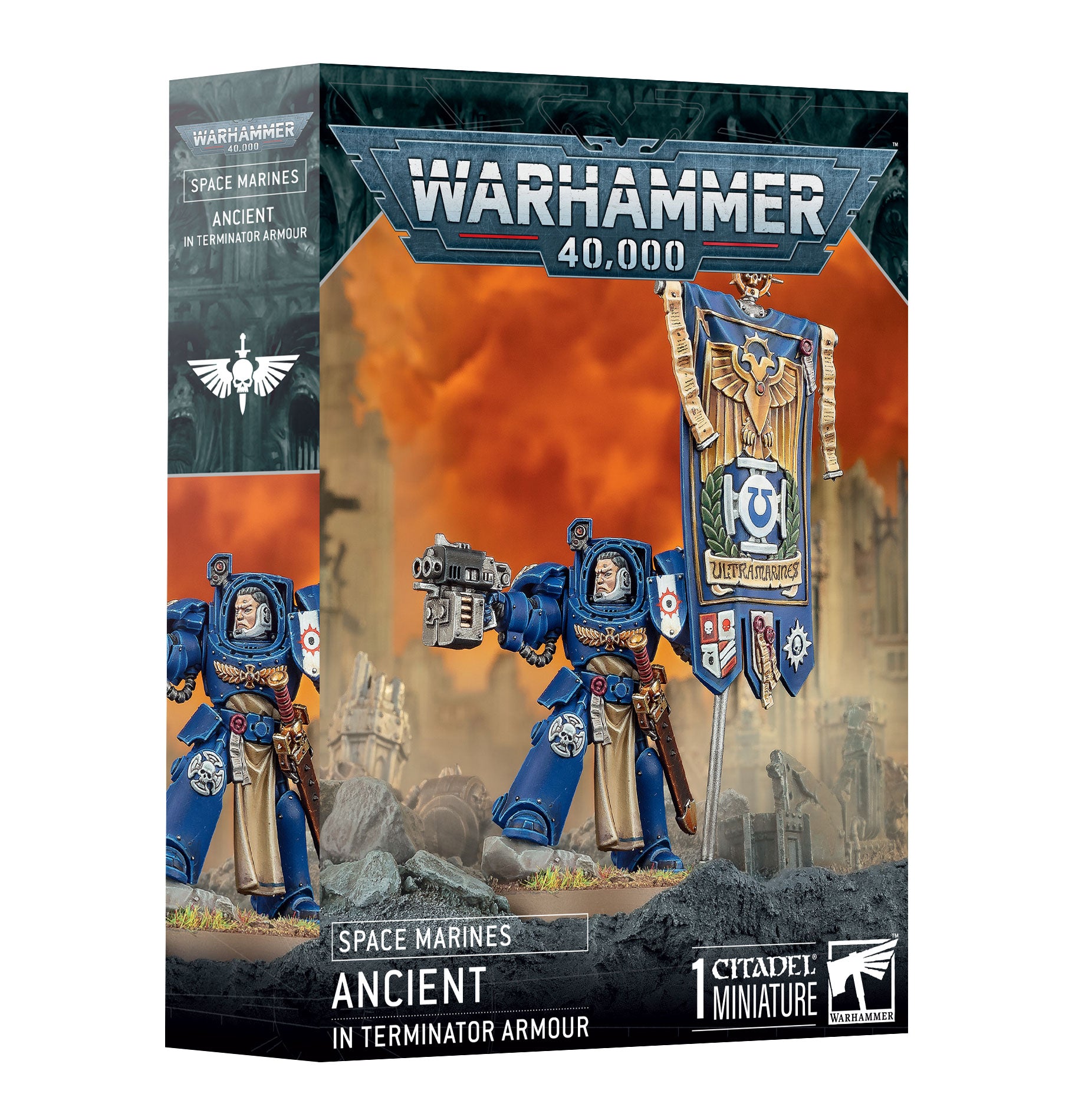 WH40K SPACE MARINES - ANCIENT IN TERMINATOR ARMOUR | Impulse Games and Hobbies