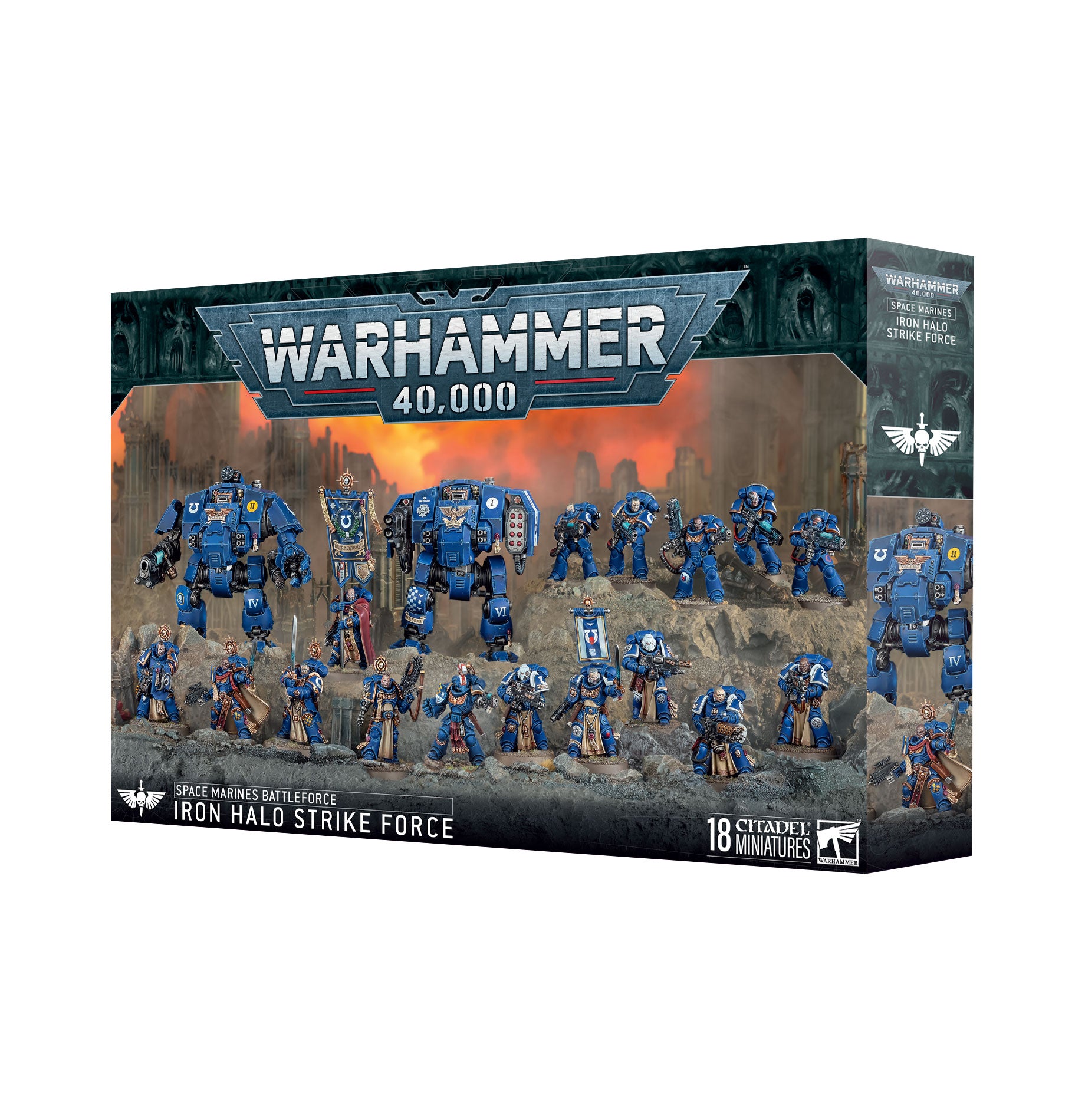 WH40K SPACE MARINES BATTLEFORCE - IRON HALO STRIKE FORCE | Impulse Games and Hobbies