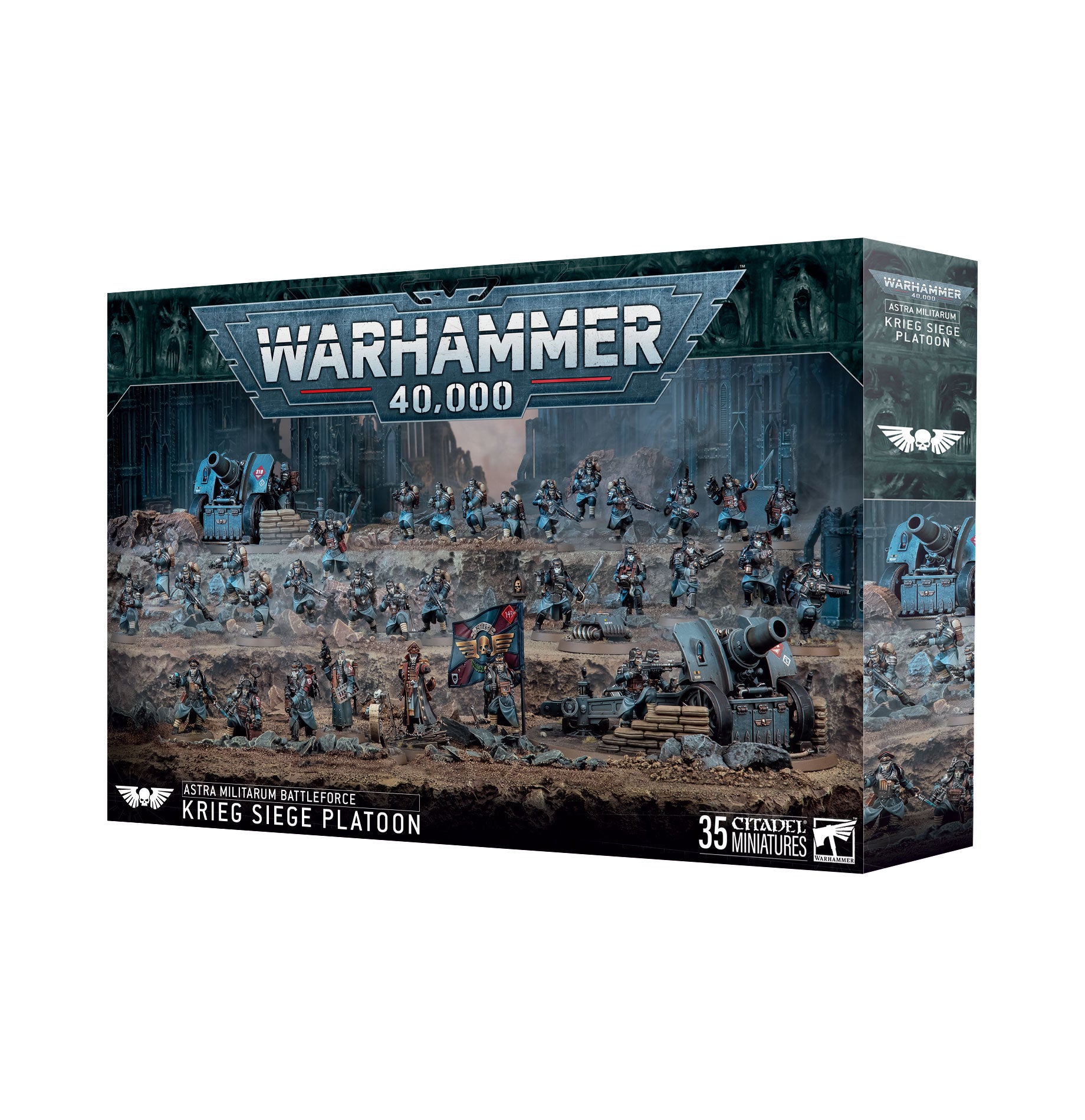 WH40K ASTRA MILITARUM BATTLEFORCE - KRIEG SIEGE PLATOON | Impulse Games and Hobbies