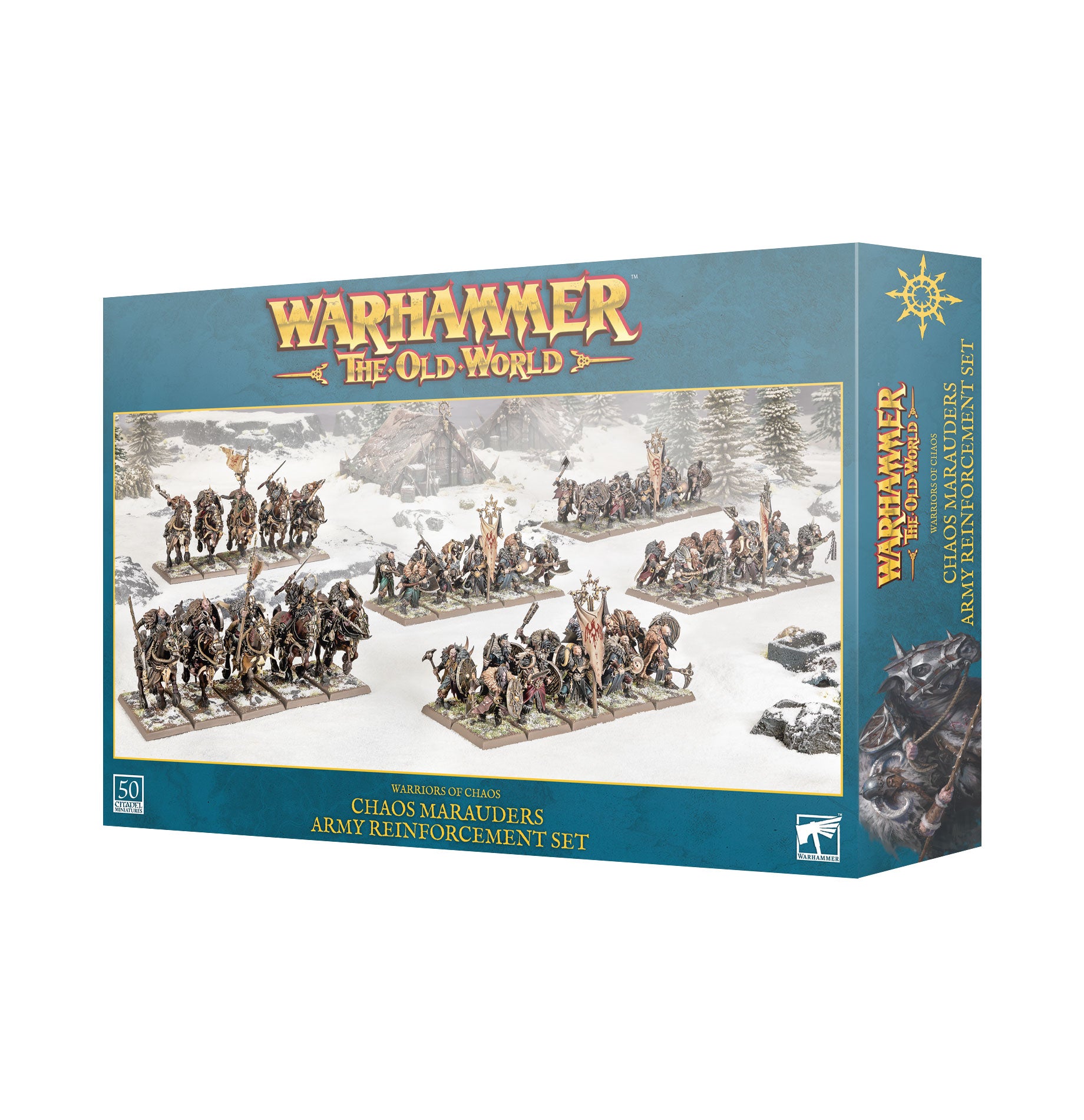 OLD WORLD: WARRIORS OF CHAOS - CHAOS MARAUDERS ARMY REINFORCEMENT SET | Impulse Games and Hobbies