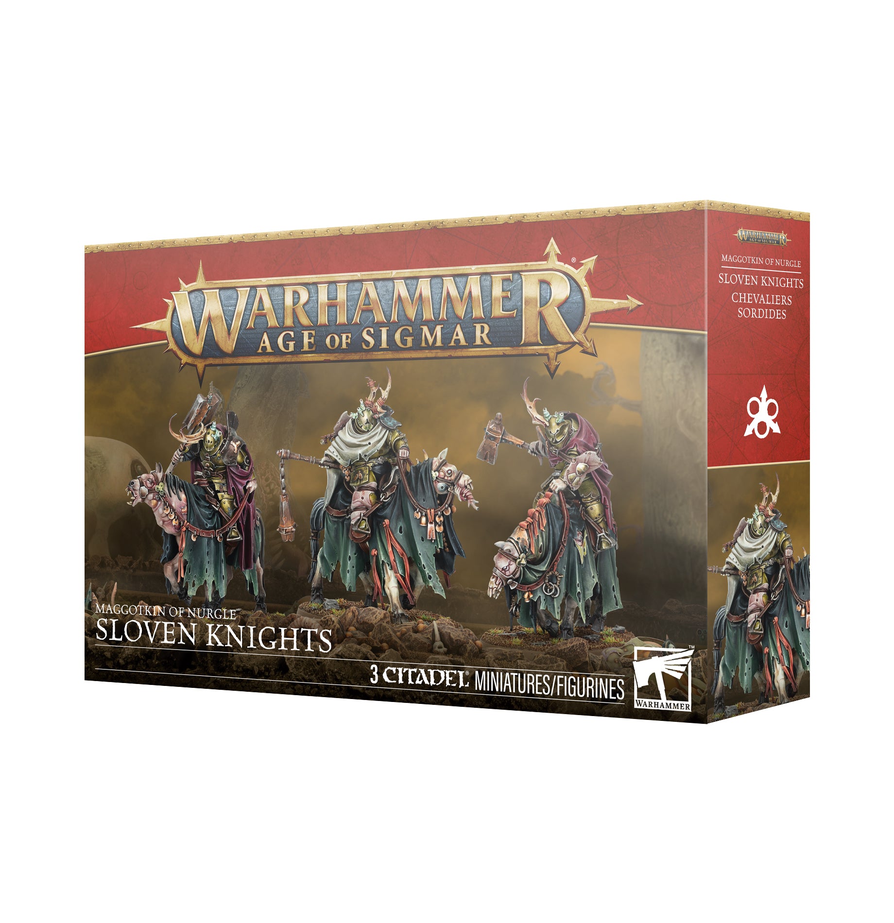 WHAOS MAGGOTKIN OF NURGLE: SLOVEN KNIGHTS | Impulse Games and Hobbies