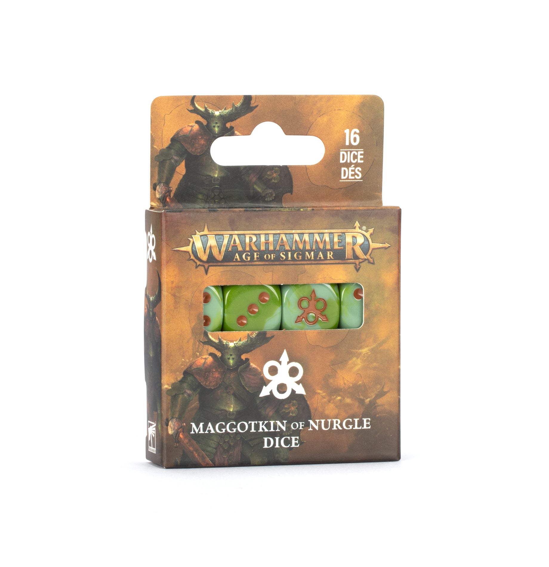 WHAOS Maggotkin of Nurgle Dice | Impulse Games and Hobbies