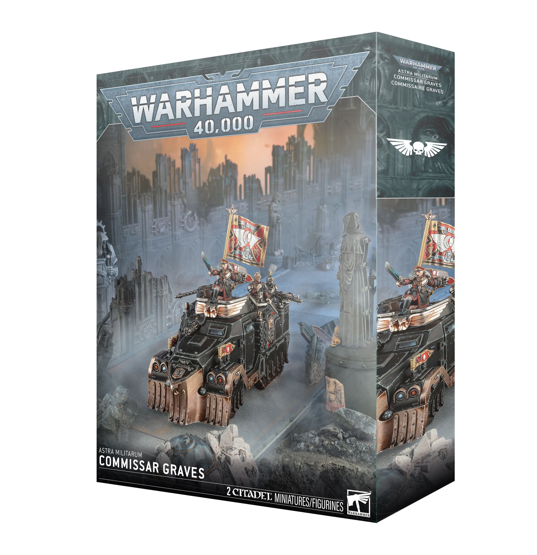 WH40K ASTRA MILITARUM: COMMISSAR GRAVES | Impulse Games and Hobbies