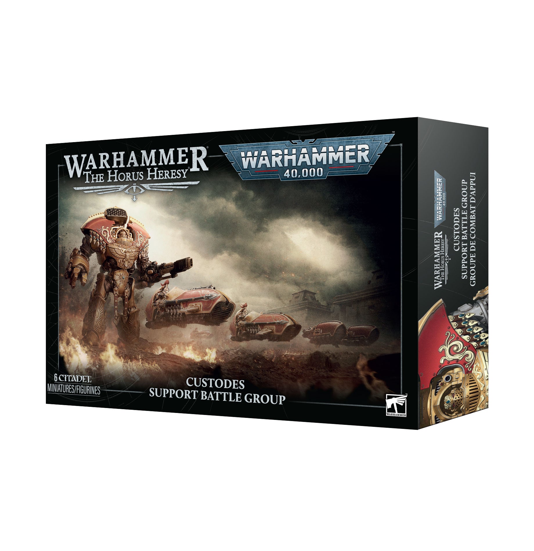 Warhammer HH: CUSTODES: SUPPORT BATTLE GROUP | Impulse Games and Hobbies