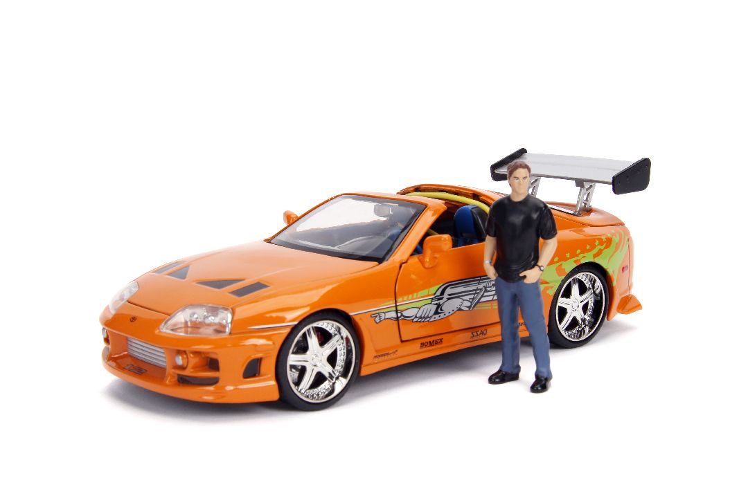 Jada 1/24 - Fast & Furious - Brian's Toyota Supra w/ Brian Figure | Impulse Games and Hobbies