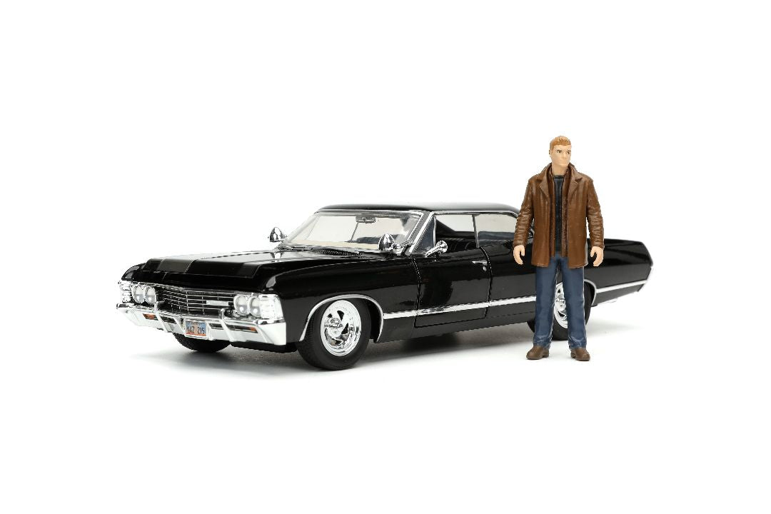 Jada 1/24 - Hollywood Rides - Supernatural - 1967 Chevy Impala w/ Dean Winchester | Impulse Games and Hobbies